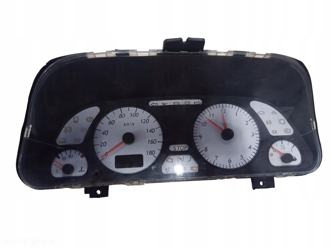 licznik zegary Peugeot 306 białe zegary 9625584880 oryg. - 1
