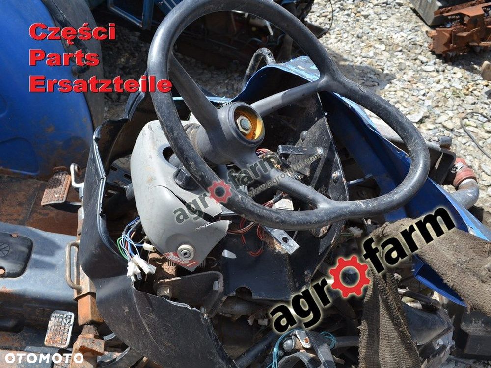 New Holland TN75 części, skrzynia biegów, silnik - 4