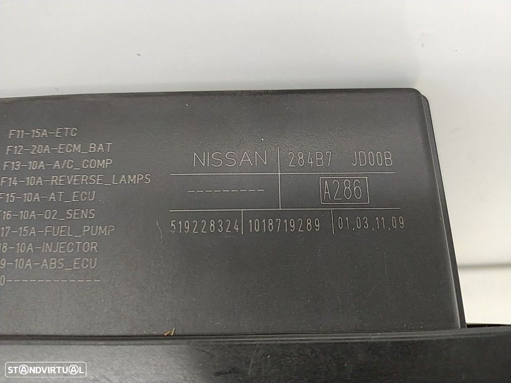 Caixa Fusiveis Nissan Qashqai / Qashqai +2 I (J10, Nj10, Jj10e) - 5