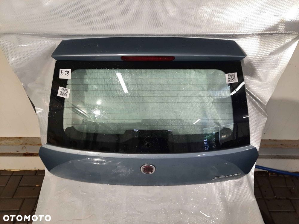 / KLAPA TYŁ TYLNA BAGAŻNIKA DO FIAT GRANDE PUNTO 133/B MORSKA BŁĘKITNA - 6
