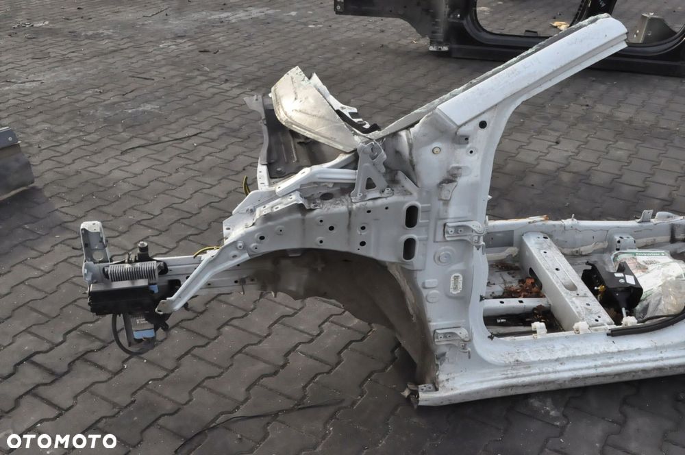 NISSAN MICRA V K14 ĆWIARTKA PODŁUŻNICA LEWY PRZÓD +PRÓG SŁUPEK LAKIER TEQNC - 5