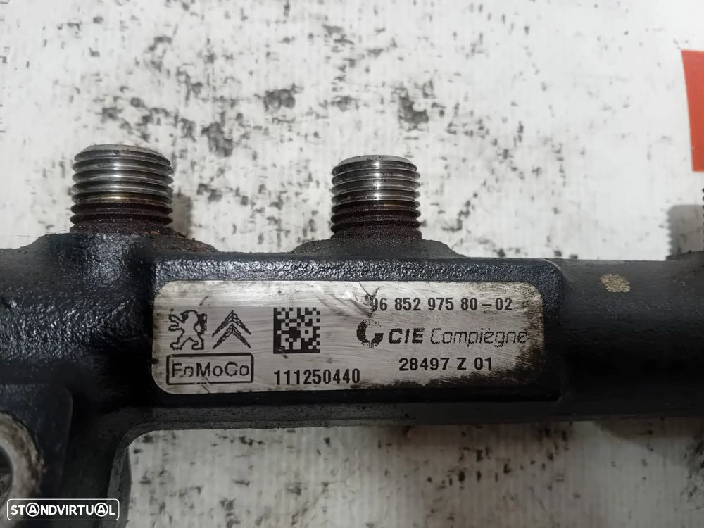 Régua Injetora Motor 2.0 TDCI 9685297580-02 28497Z01 Original - 2