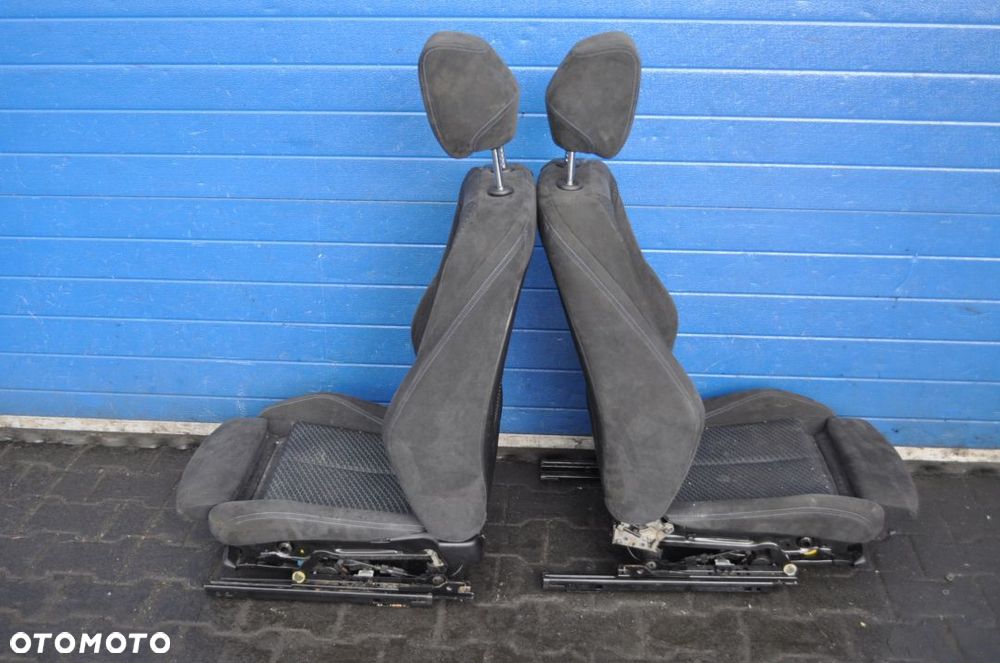 BMW F21 FOTELE KANAPA BOCZKI ALCANTARA M-PAKIET - 4