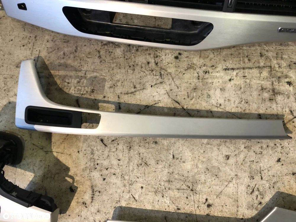 DEKORY WNĘTRZA AUDI A4 B9 SZCZOTKOWANE ALUMINIUM - 9
