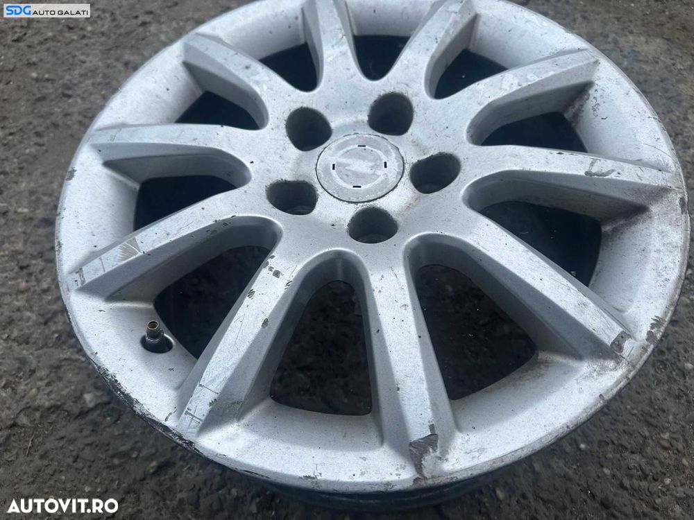 Janta Roata Aliaj Aluminiu R16 Opel Vectra C 2002 - 2008 [X4071] - 5