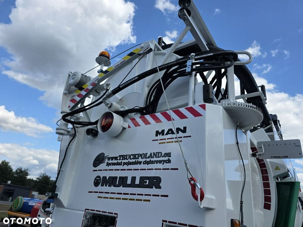 MAN 6x4 WUKO MULLER CANALMASTER KOMBI DO CZYSZCZENIA KANAŁÓW - 24
