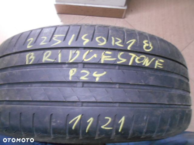 Opona pojedyńcza 225/40r18 bridgestone turanza t005 5,5mm lato - 1