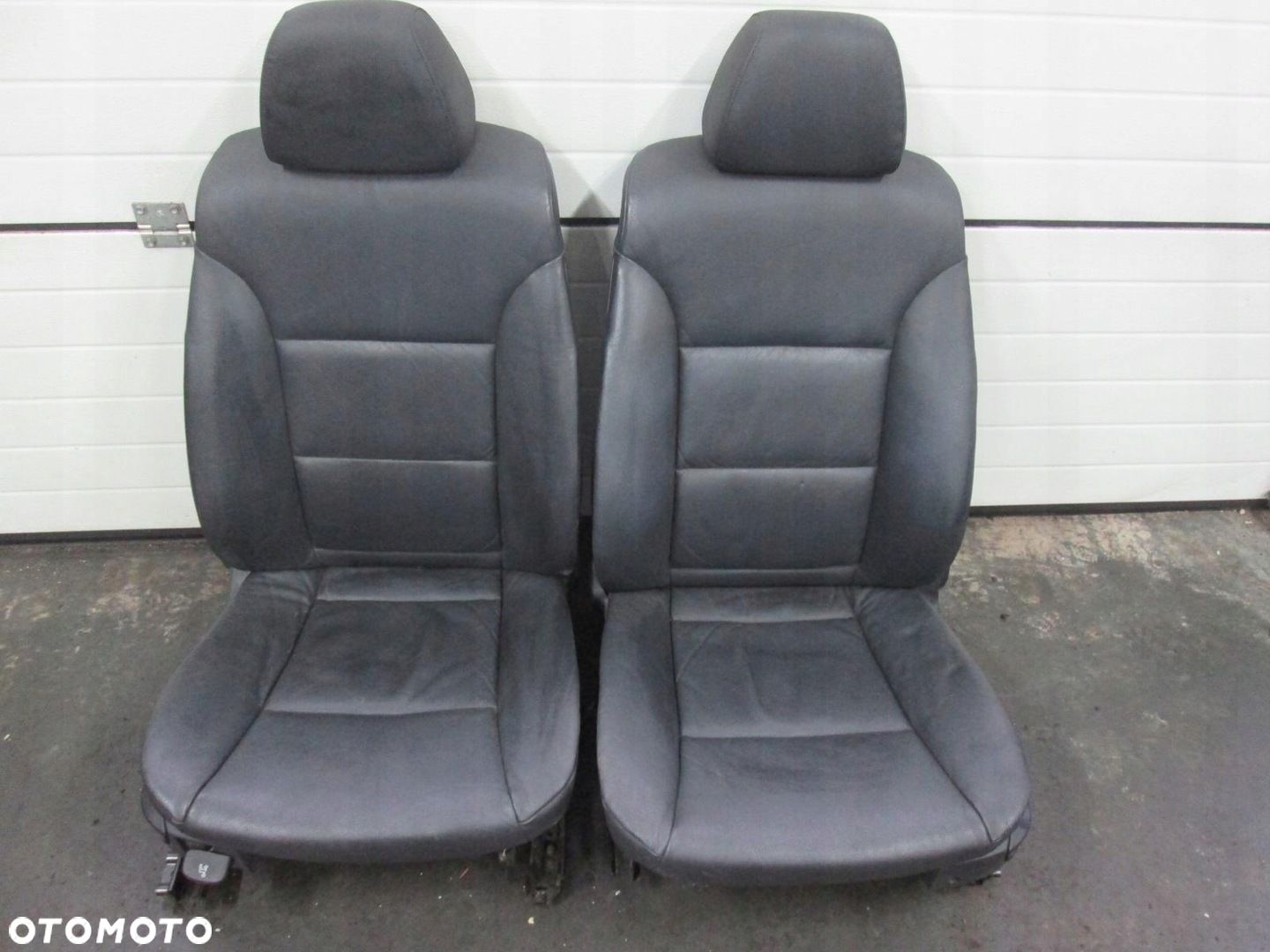 BMW 5 E60 SEDAN KOMBI FOTELE SKÓRZANE SKÓRA ANGLIK PARA - 1