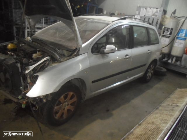 Carro MOT: 8HZ   DV4TD CXVEL:20DM14 PEUGEOT 307 2004 1.4HDI 68CV 5P CINZA DIESEL - 3