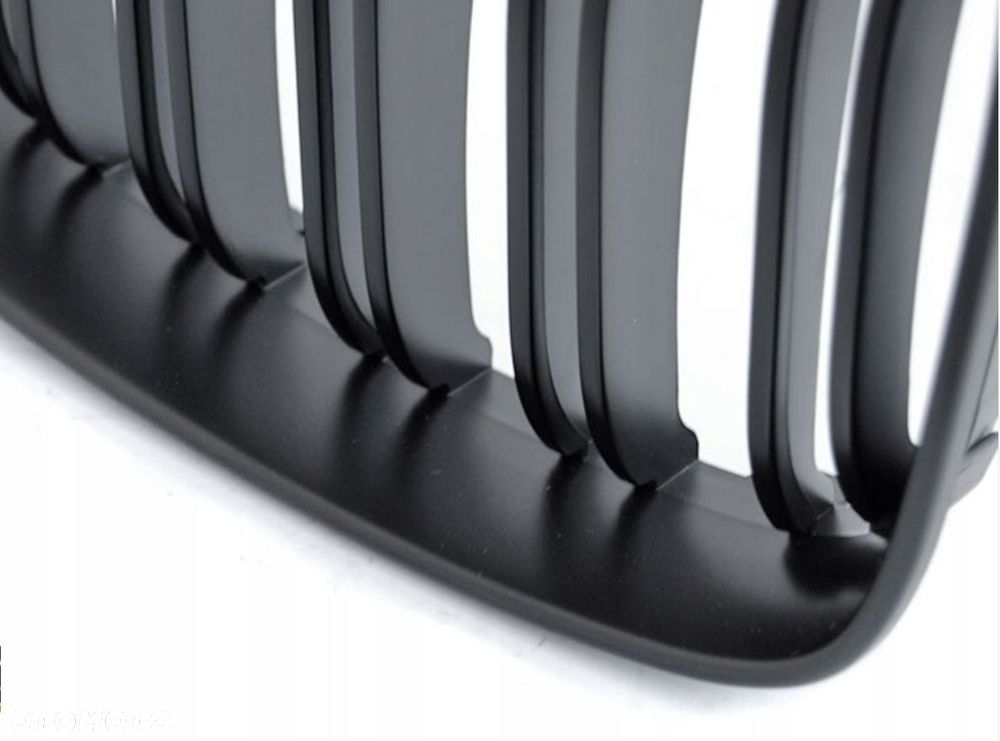 Atrapa Grill Nerki Kratki kpl Tuning Black Mat Bmw 1 e81 e82 e87 e88 Lci Fl - 2