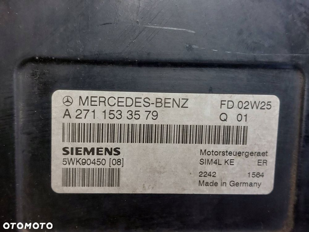 ZESTAW STARTOWY MERCEDES-BENZ W203 C180 1.8 16V 2711533579 - 2