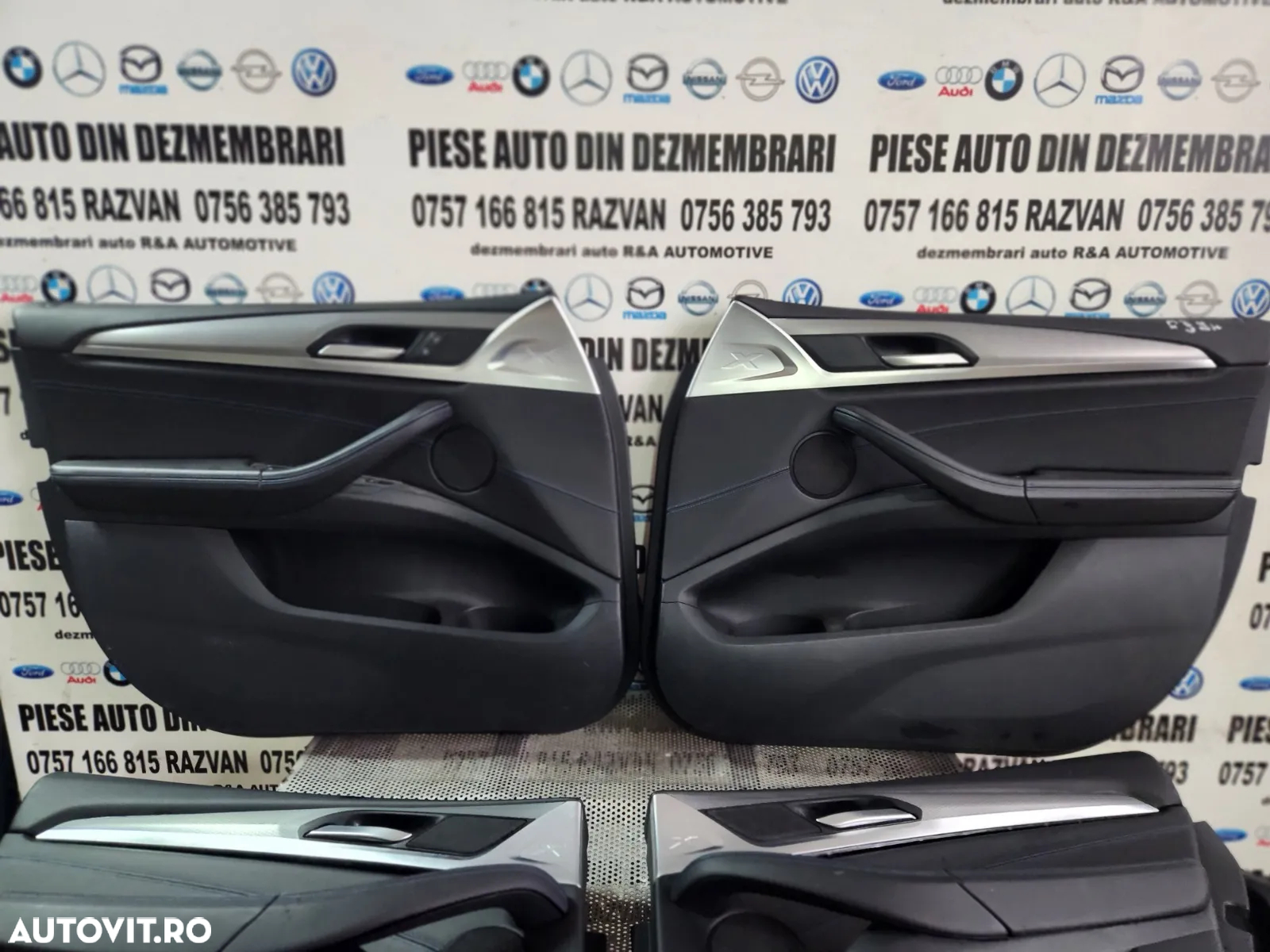 Fete Fata Tapiterie Usa Stanga Dreapta Fata Spate M Paket Bmw X3 X4 G01 G02 F97 F98 Lumini Ambienta - 4