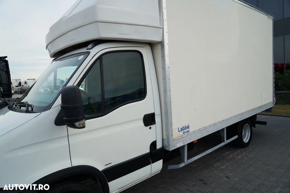 Iveco DAILY 35-150 / CONTAINER 4.3 m / 750 KG RIDICARE / DUBLU / IMPORTAT - 11