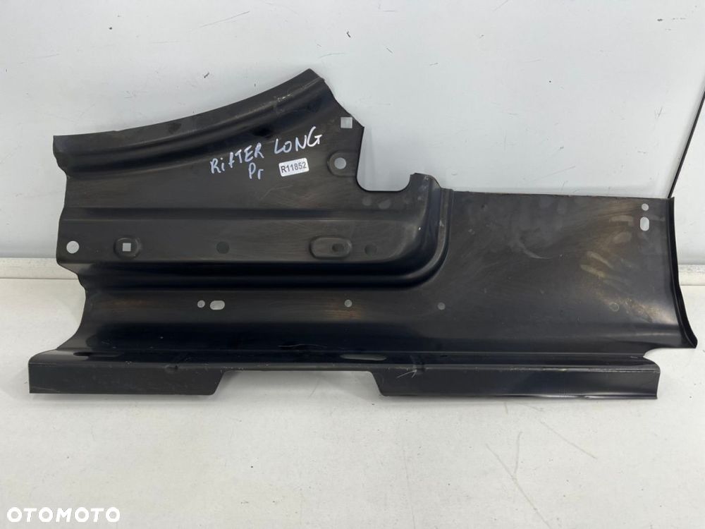 Poszycie Peugeot Rifter LONG 2018r.- prawy próg ĆWIARTKA długi otwory na listwy - 5