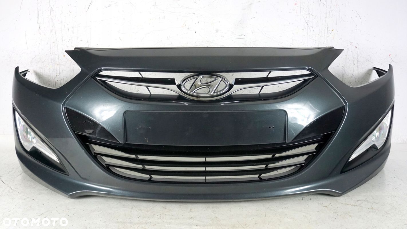 ZDERZAK PRZÓD PRZEDNI HYUNDAI I40 11-14 S6G ATRAPA HALOGEN 2011-2014 - 1