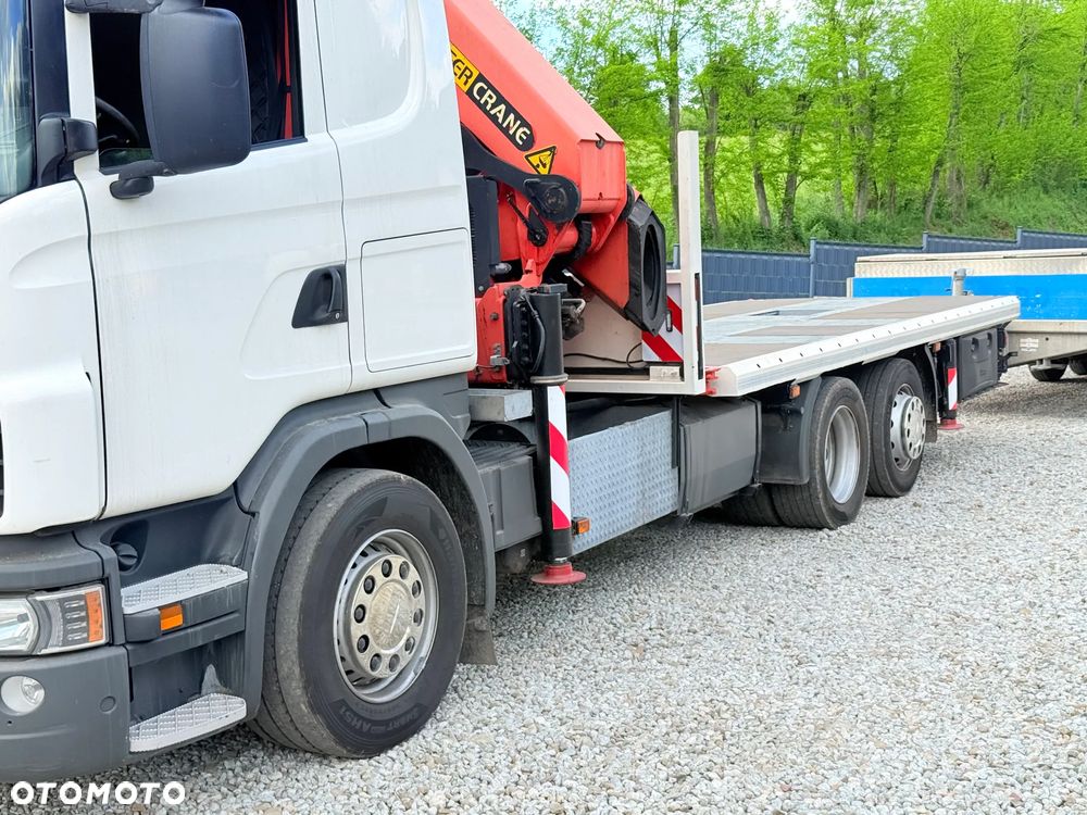 Scania * SCANIA G400 * Zestaw + Przyczepa * HDS Palfinger Kran PK 42500 * 3 Osie * Sprowadzona * Bardzo Dobry Stan * - 7