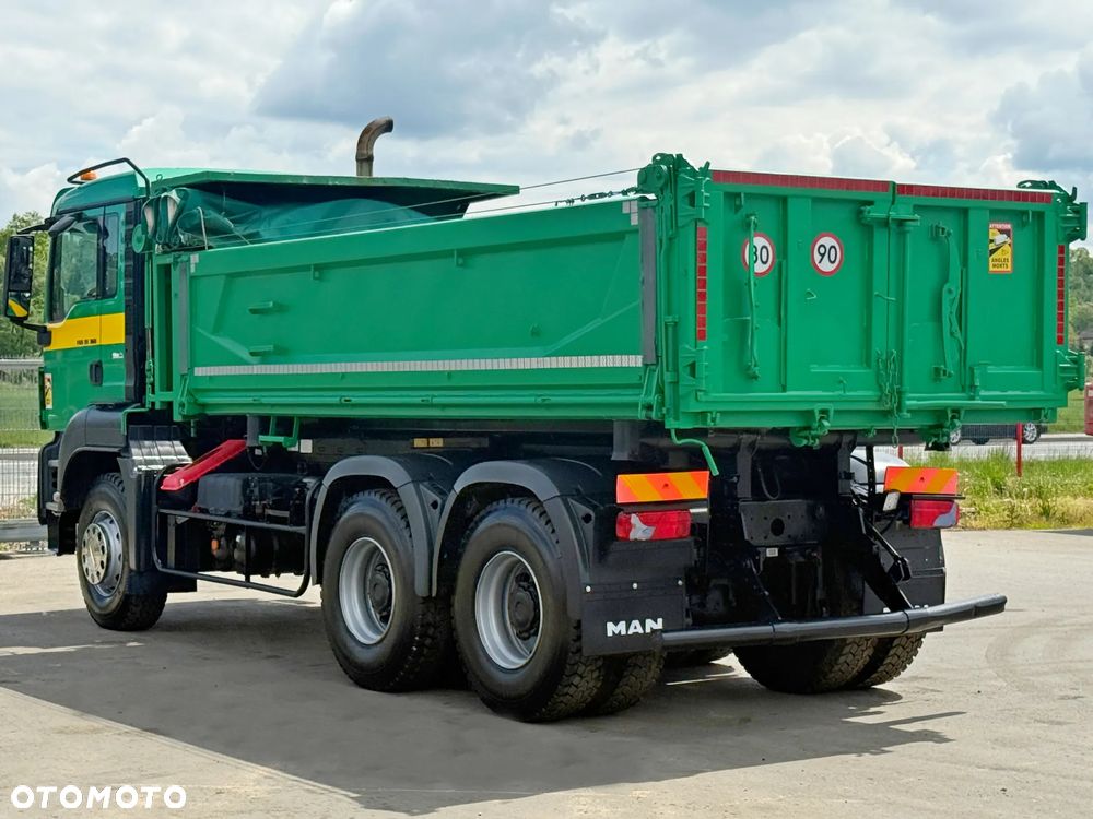 MAN TGS 33.360 * Wywrotka 5,10 m + BORDMATIC * 6x4 - 8