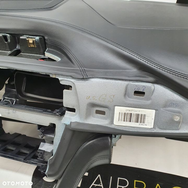 BMW F30 F31 SKÓRA DESKA ROZDZIELCZA KONSOLA KOKPIT PULPIT PODUSZKI AIRBAG AIR BAG NAPINACZE KIT SET - 6