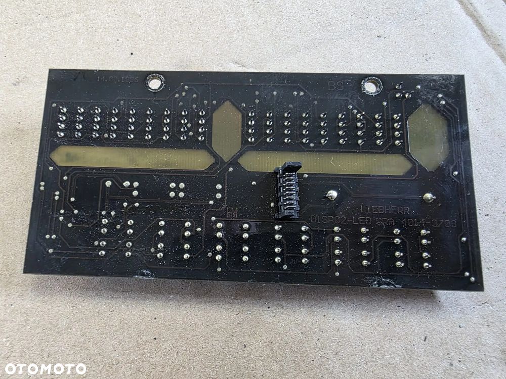 Płytka kontrolki Liebherr R944C LC Litronic - 2