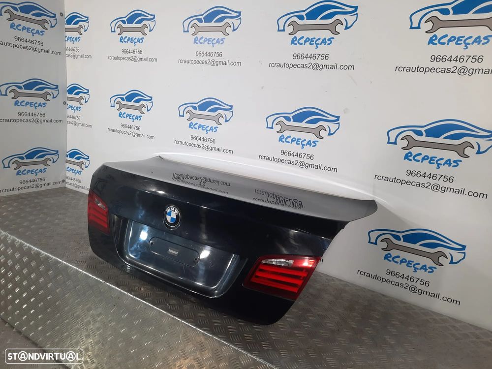 PORTA TAMPA MALA BMW SERIE SERIE 5 F10 SEDAN CARRO MOTOR PUXADOR FAROLIM FAROLINS - 5
