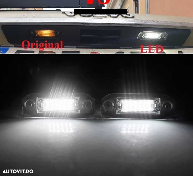 Set Lampi Numar LED Portbagaj Volvo XC90 XC70 XC60 S40 60 V70 C70 X50 - 5