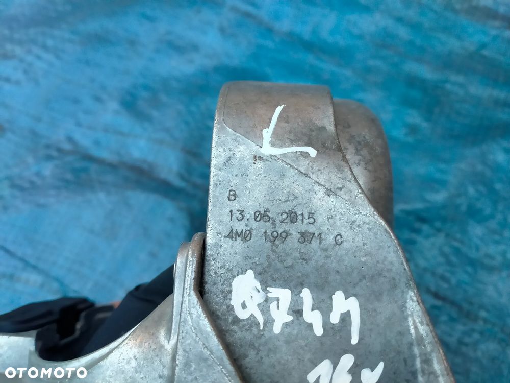 AUDI Q7 4M 3.0 TDI LEWA PODUSZKA SILNIKA 4M0199371C / ORYGINALNA - 5
