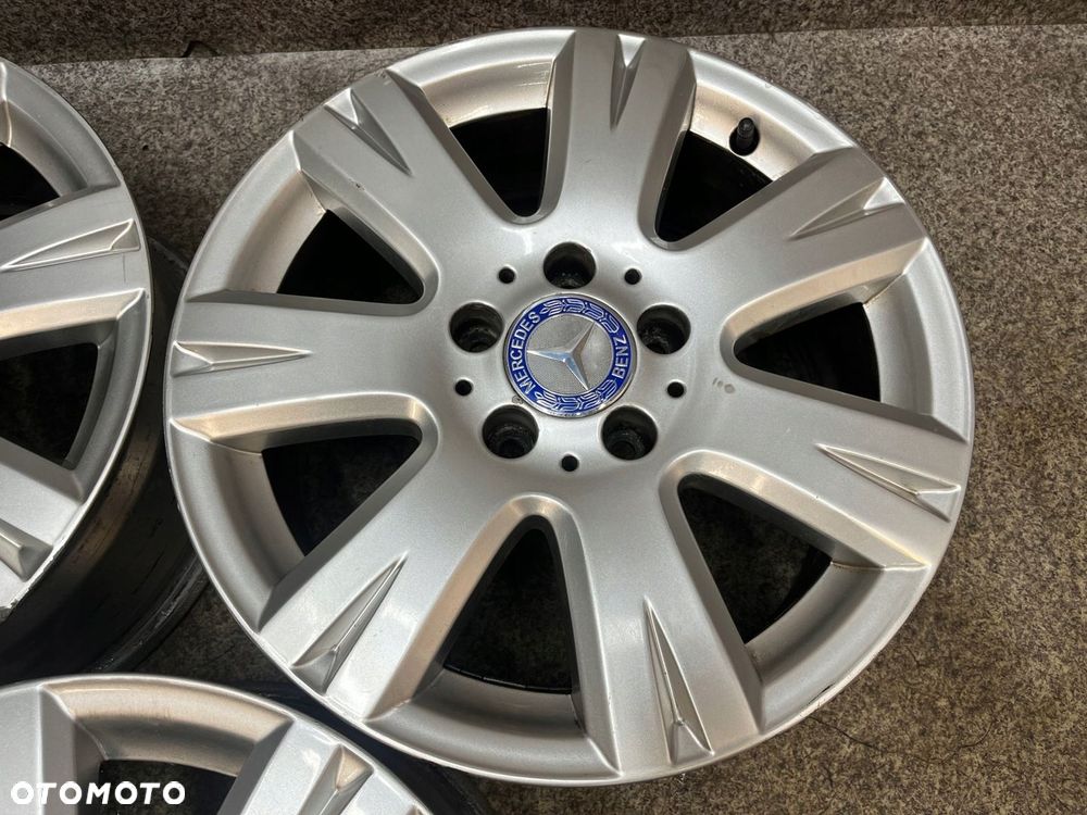 Alufelgi felgi aluminiowe R16 5x112 7J ET43 Mercedes W204 Ładne ORG - 5