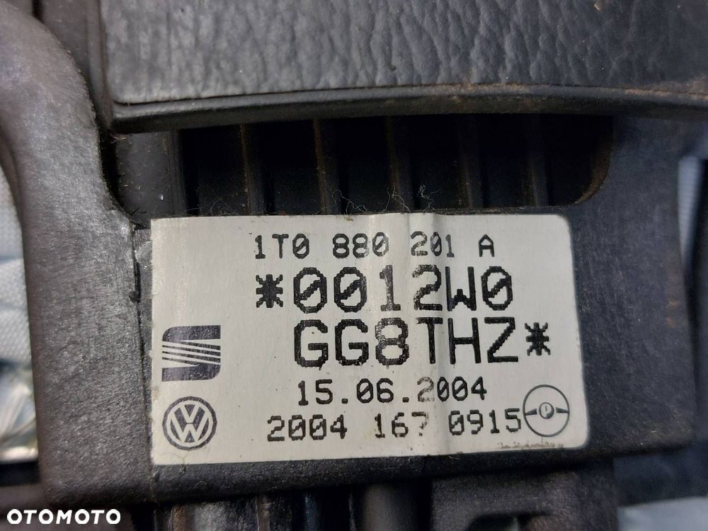 KIEROWNICA + PODUSZKA VOLKSWAGEN TOURAN I 1T0419091C 1T0880201A - 9