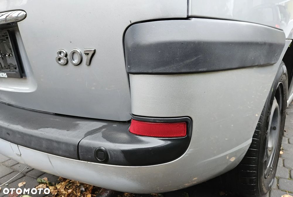 Peugeot 807 Citroen C8 zderzak tył tylny  EZRC PDC - 2