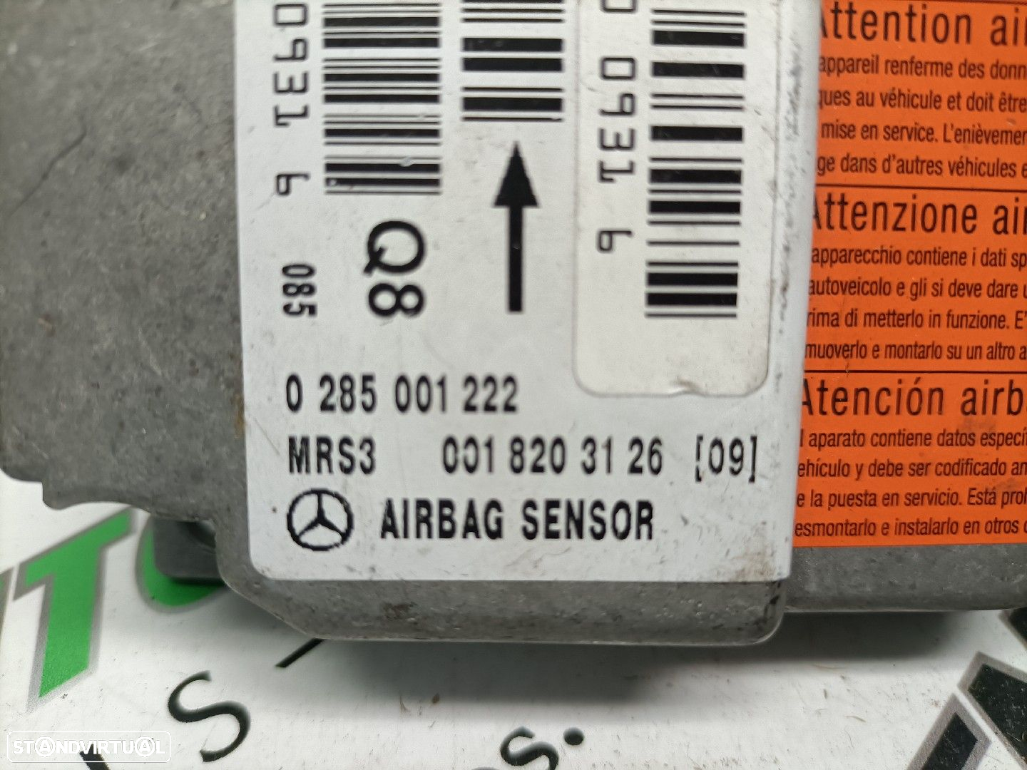 Centralina Airbags Mercedes-Benz A-Class (W168) - 2