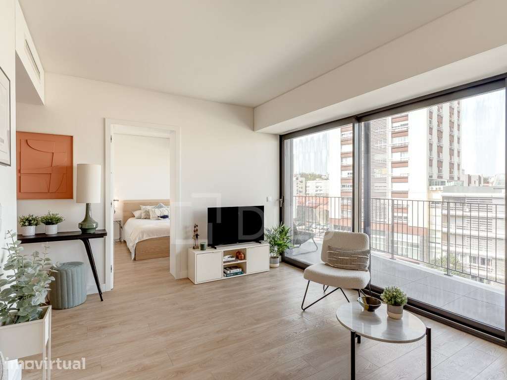 Apartamento T1 nos Olivais, com varanda, estacionamento e arrecadação - Grande imagem: 3/15