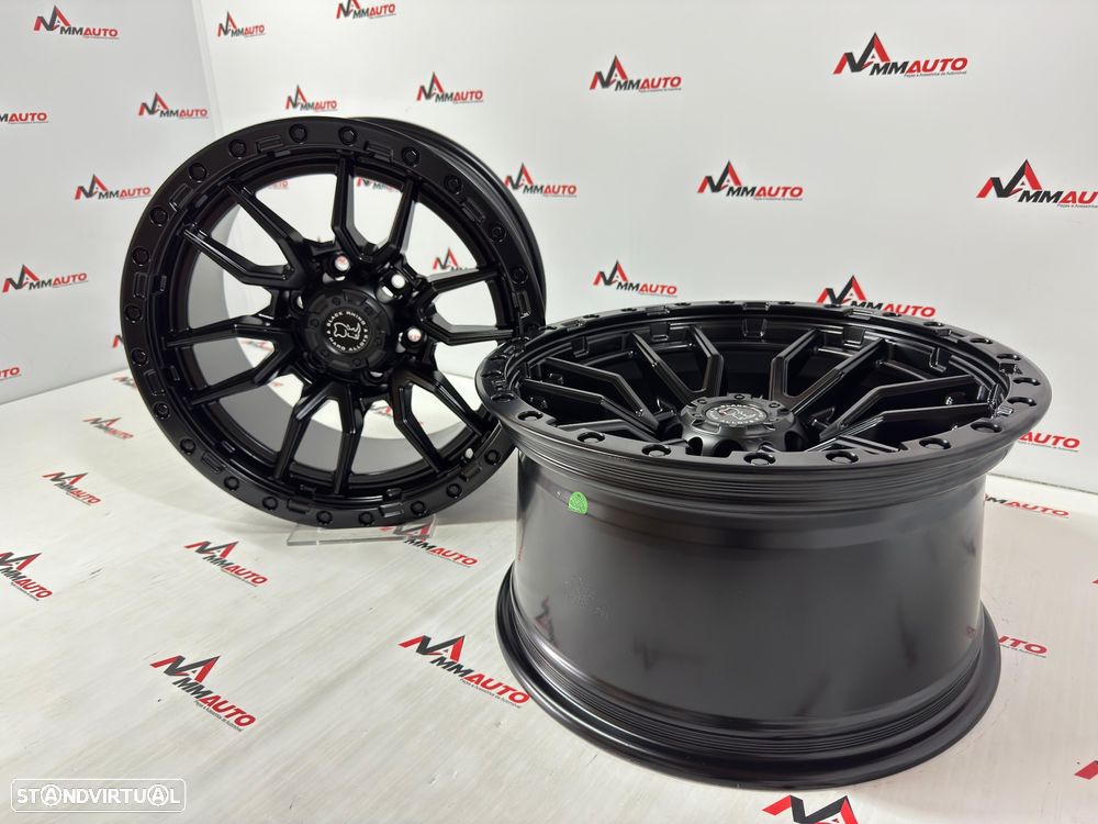 Jantes Black Rhino 4x4 Black 17 (6x139.7) - 3