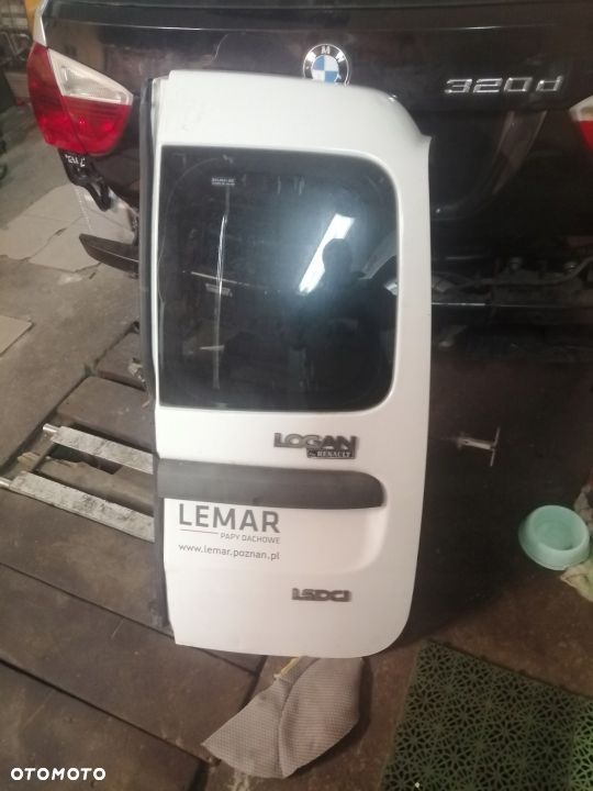 DACIA LOGAN mcv tył prawe skrzydełko 10r poznan - 3