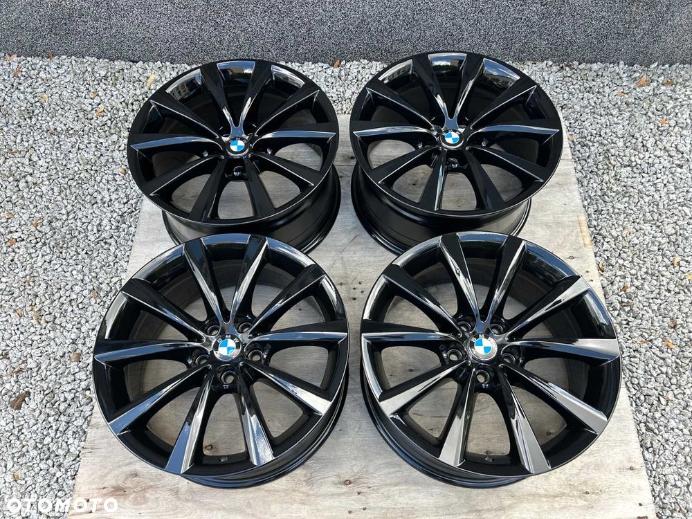 Oryginalne felgi BMW 18 5x112 8" + 9" G20 G21 G22 G30 G31 Czarny połysk
