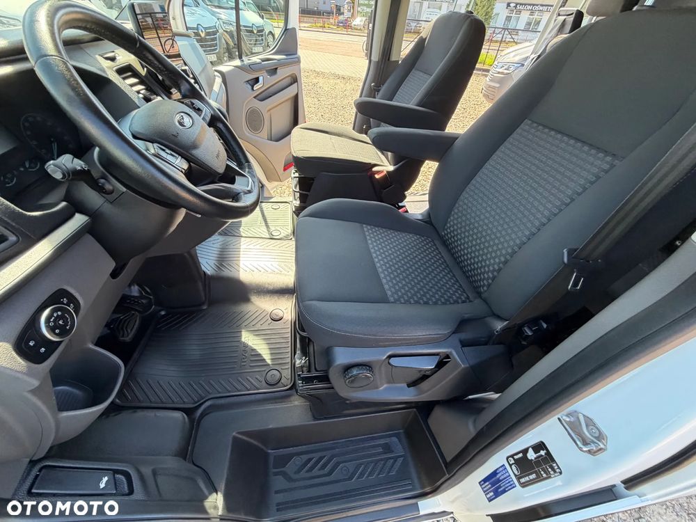 Ford TRANSIT CUSTOM 320L AUTOMAT, DOKA KOMFORT MODEL L2H1 Long Cięż. 5cio osobowy, SILNIK 2.0EcoBlue 170KM Euro-6, DUŻA ŁADOWNOŚĆ 1009kg DMC 3200kg Hak 1850kg ZABUDOWA PAKI! Fabryczna Instalacja 230V, Tempomat aktywny, Automat parkowania, Podgrzewane fotele, Niski przebieg TYLKO 149tys.km! - 41