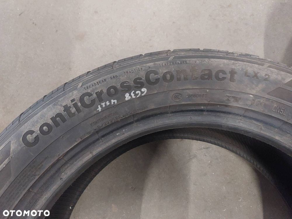 OPONY LETNIE 3 SZT 225/55R18 2018R CONTINENTAL CONTICROSSCONTACT LX2 - 3