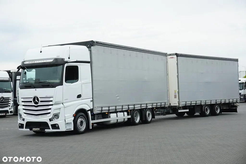 Mercedes-Benz ACTROS / 2551 / ACC / E 6 / MP 5 / ZESTAW PRZEJAZDOWY  / RETARDER / GIGA SPACE - 2