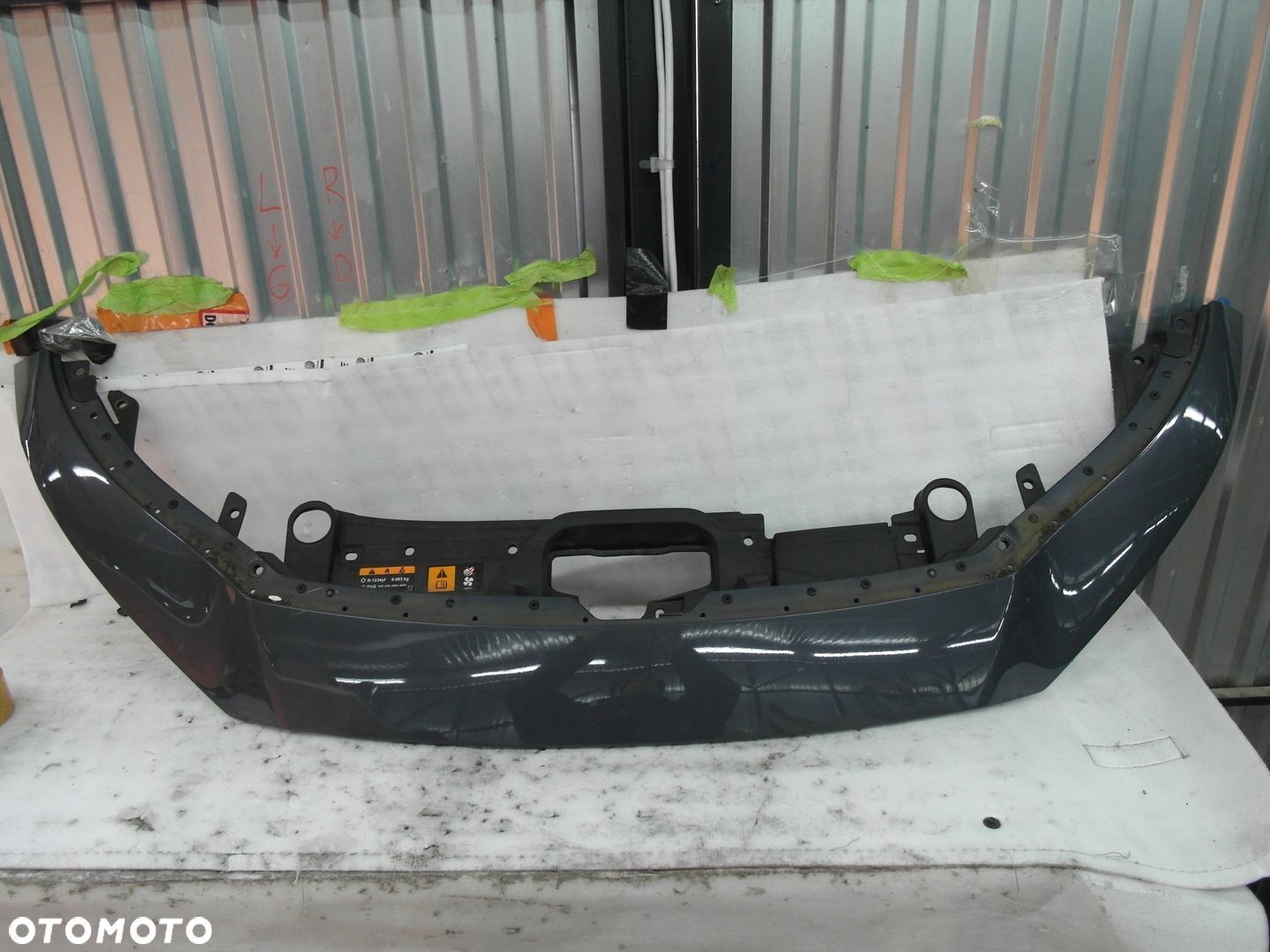 Mazda CX30 CX-30 Listwa Górna Nosek Zderzak Przód DFR5-60722 NR72 IDEALNY - 1