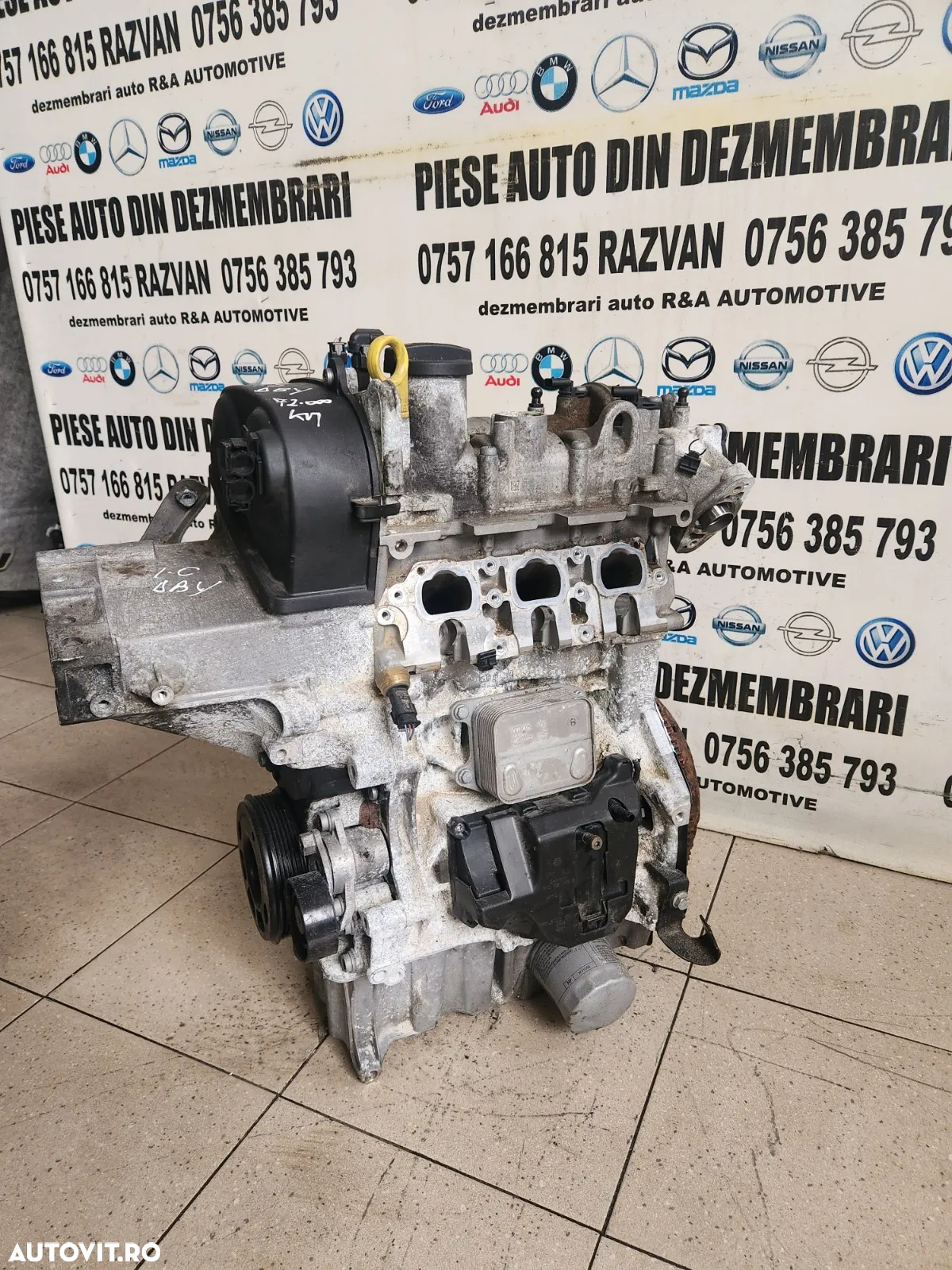 Motor DBY 1.0 TGI Seat Ibiza Arona Ateca Leon Audi A1 Q2 Motor 1.0 Benzina Cod Motor DBY Vw Seat Sk - 6