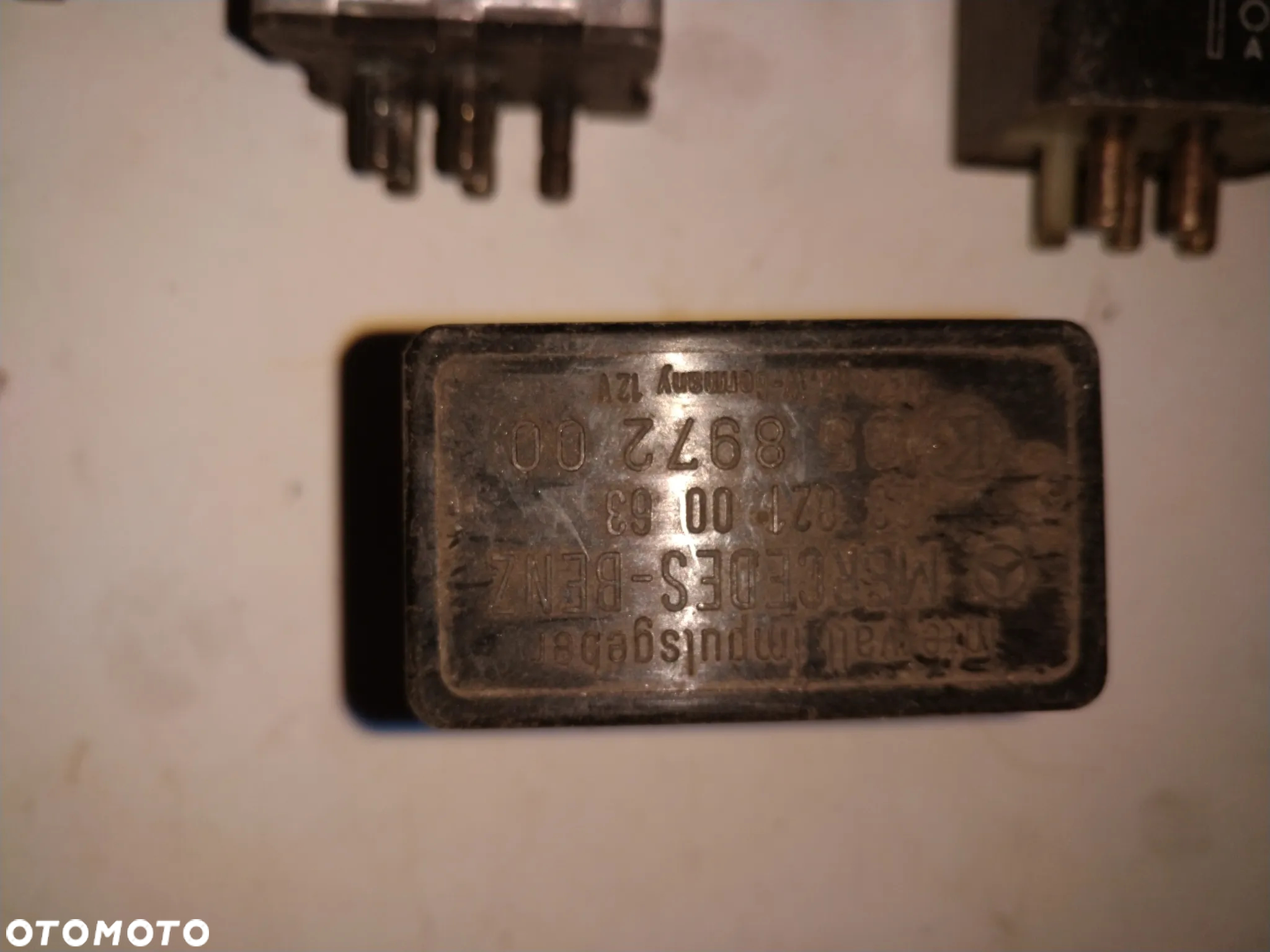 Mercedes W116 W123 przełącznik przekaźnik włącznik potencjometr linka gaszenia silnika emblemat - 5