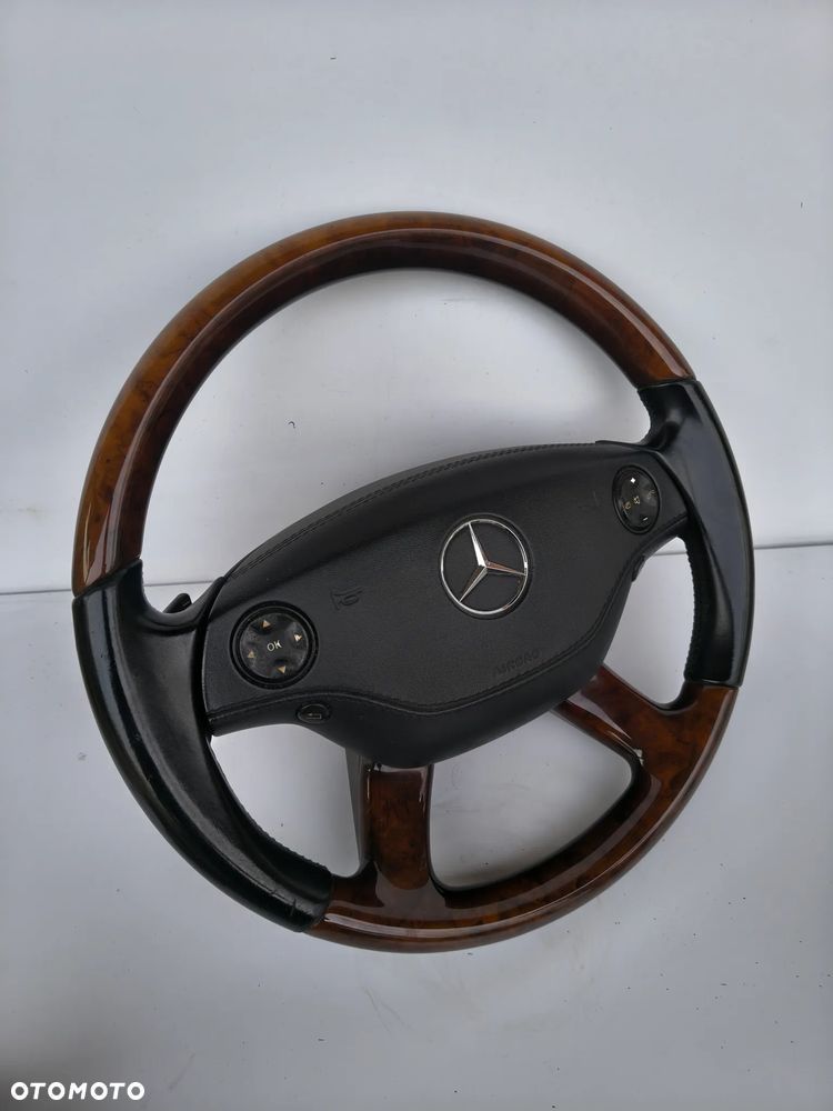 W216 CL 216 Z klasa w221 Kierownica z drewnem - 2