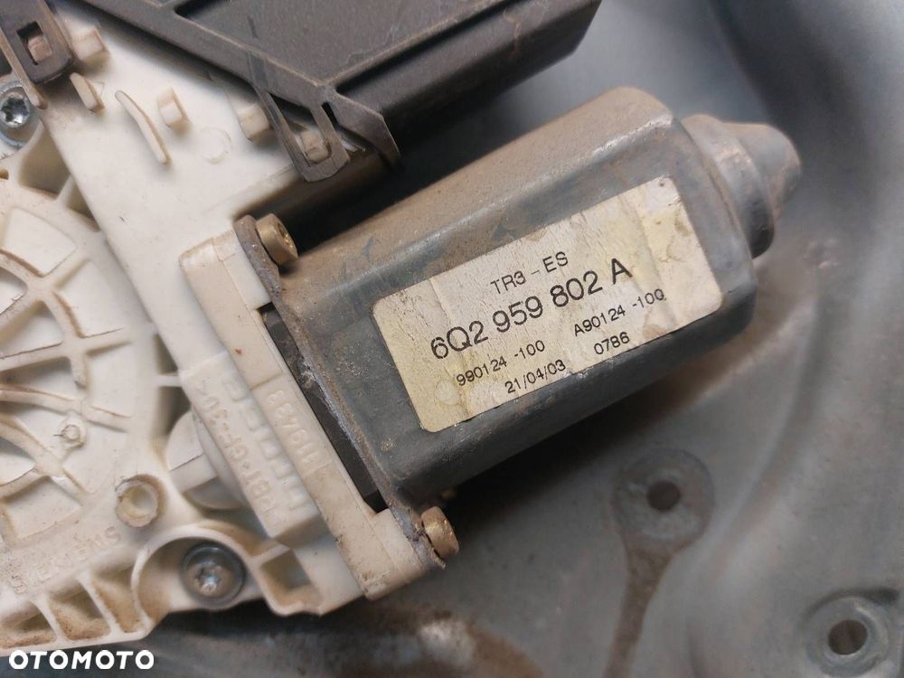MECHANIZM SZYBY LEWY PRZÓD SEAT IBIZA III 5D 6L4837755 6Q2959802A - 4