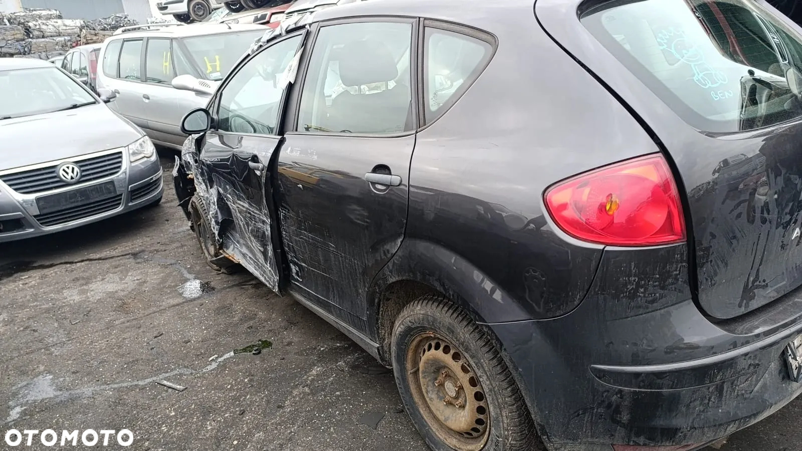 34095 seat altea 1.6 8v BSE na części lakier LS9N - 13