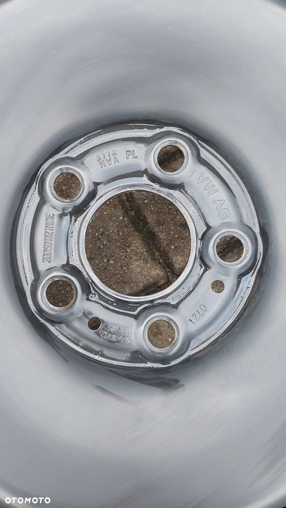 Komplet felg stalowych 5x100 et35 6x16 VW T-CROSS POLO VI TAIGO KAMIQ IBIZA V VI TOLEDO III IV FABIA IV 2Q0601027H 205/60r16 - 7