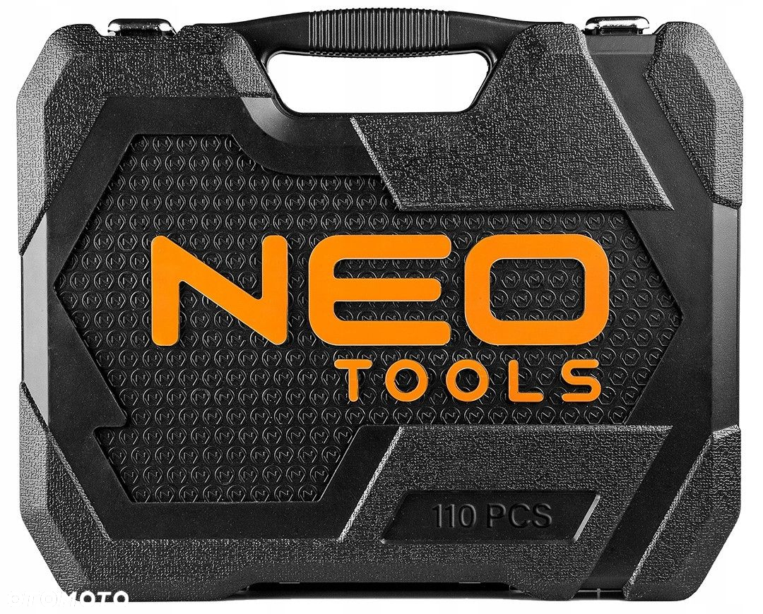 NEO 10-066 ZESTAW KLUCZE NASADOWE NASADKI TORX 1/4" 1/2" walizka 110el XXXL - 7