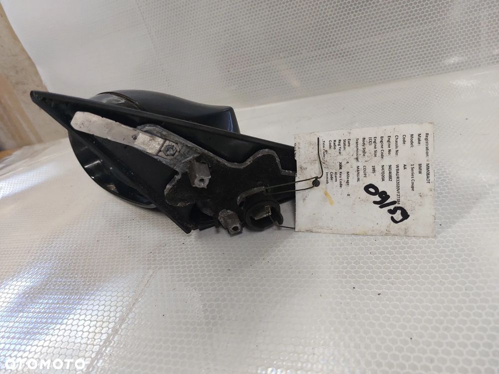 LUSTERKO ELEKTRYCZNE LEWE BMW E87 SERIA 1 BLACK SAPHIRRE 3D 3 DRZWI 5PIN - 3