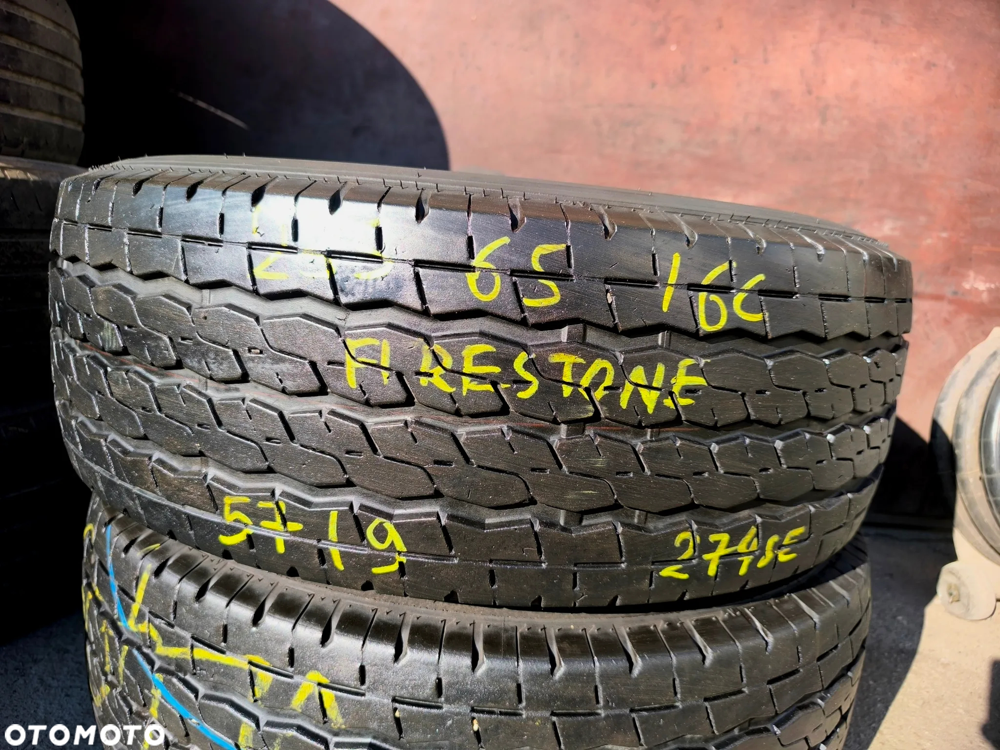 235/65R16C 16 C 115/113R FIRESTONE VANHAWK 2 6mm Legnica ALU-RAD 235/65 - 2