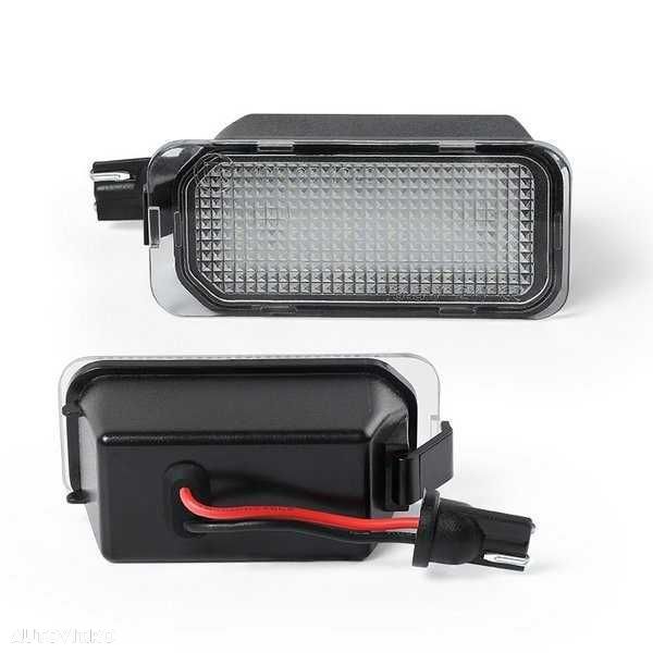 Lampi numar dedicate full led leduri pentru Ford Mondeo 4 MK4 - 1