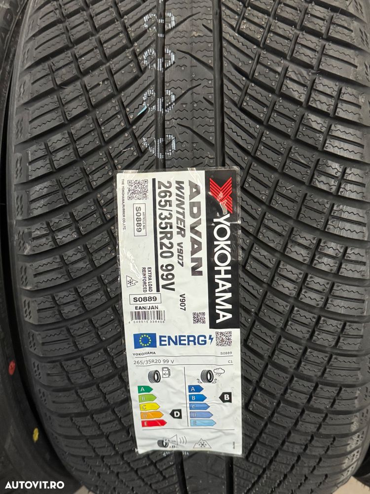 Vând 4 anvelope 265/35/20 Yokohama de iarnă noi - 2