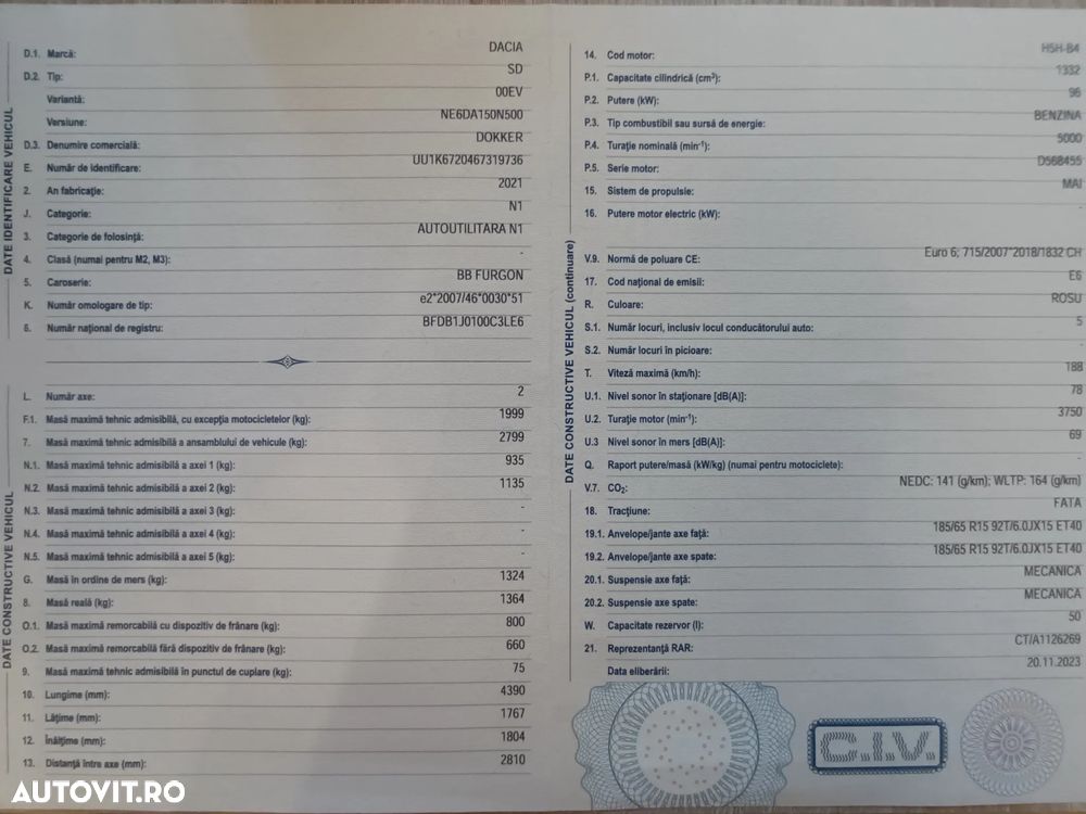 Dacia Dokker TCe 130 GPF Stepway - 14